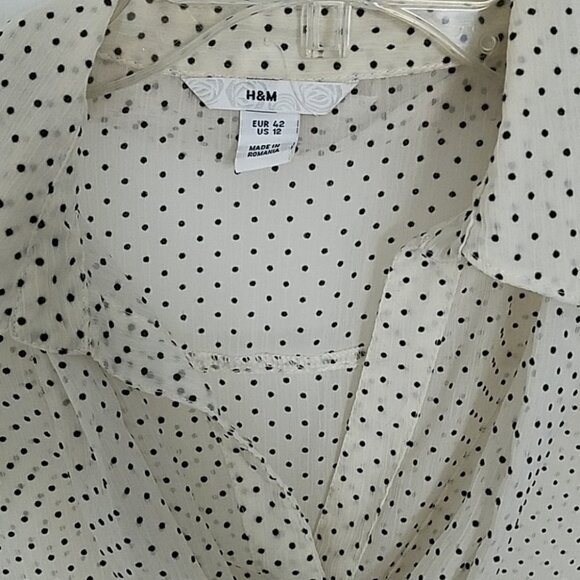 H&M sheer blouse - Picture 5 of 7